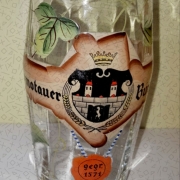 Bierglas Brauerei Komotau