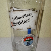 Bierglas Brauerei Leitmeritz-Elbschloss