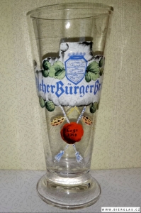 Bierglas Brauerei Aich